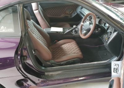 Toyota Supra interior by Next Level Automotive nextlevelautomotive.eu