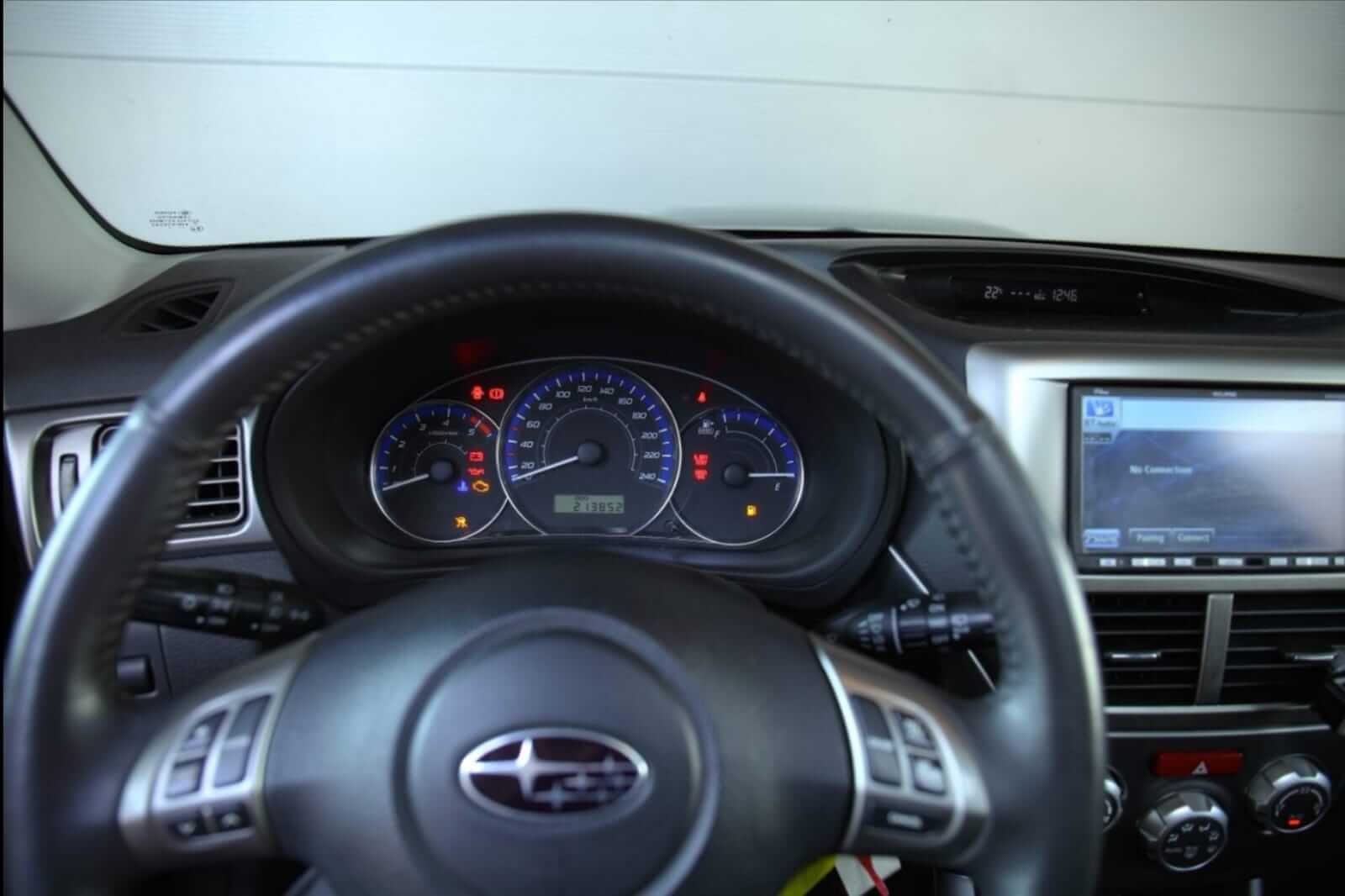 Subaru Forester dashboard – by Next Level Automotive – Go to nextlevelautomotive.eu